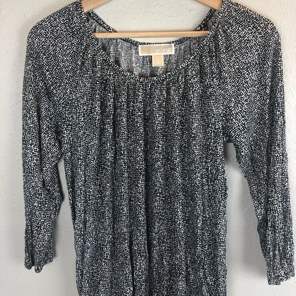 NWT Michael Kors 3/4 Sleeve Top Size S
